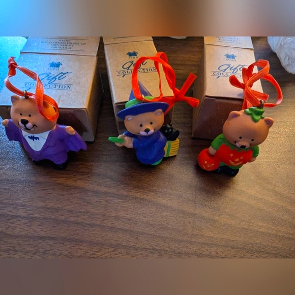 Avon Vintage Halloween Dress up Ornaments - Picture 1 of 8